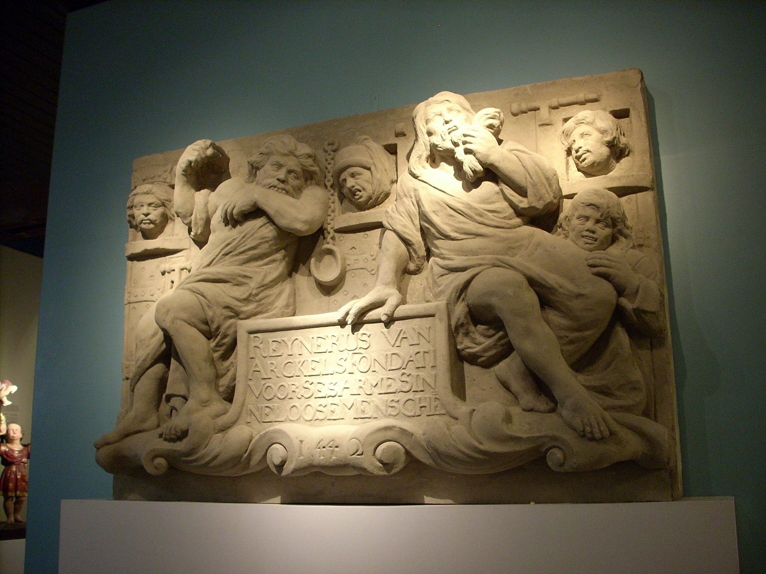 The Six madmen bas-relief, Museum Dr Guislain, Gand.JPG